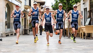 Das Team für die Triathlonsaison 2016 steht