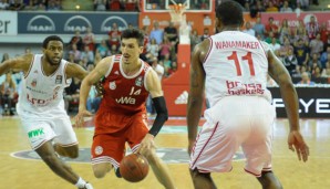 Nihad Djedovic' (M.) Bayern und Brad Wanamakers Bamberg haben schwer Aufgaben vor sich