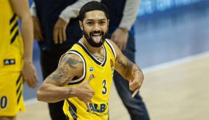 Peyton Siva feiert den zweiten Sieg von Alba Berlin in der EuroLeague.