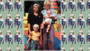 Das Highlight des Effenberg'schen Familienalbums ist sicherlich die Hose des Lütten unten links