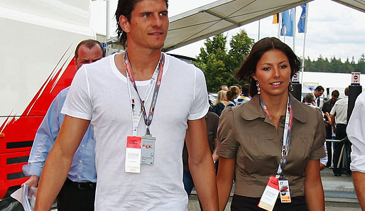 Mario Gomez und Freundin Silvia