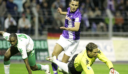 Fußball, DFB-Pokal, Werder Bremen, Erzgebirge Aue