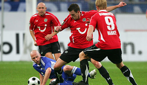 Fußball, DFB-Pokal, Schalke 04, Hannover 96