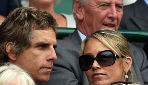 Tag 12: Damenfinale in Wimbledon - da kommt auch der eine oder andere Promi. Ben Stiller wurde in Begleitung seiner Frau Christine gesichtet