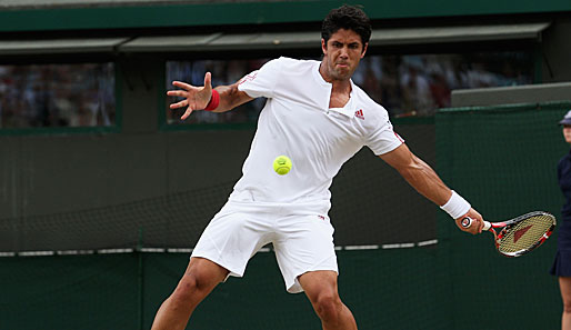 Fernando Verdasco hatte es im Achtelfinale mit Ivo Karlovic zu tun. Auch der Spanier konnte den Aufschlag des Kroaten nicht durchbrechen und schied aus