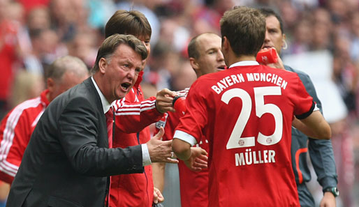 Thomas Müller über Trainer Louis van Gaal: "Ich bin ihm dankbar."