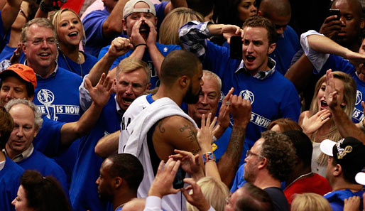 Eine famose Leistung lieferte Tyson Chandler ab - der Mavs-Center durfte sich feiern lassen