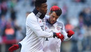 David Alaba hat einen Vertrag bis 2021. Juan Bernat bleibt voraussichtlich bis 2019 ein Münchner, Rafinha bis 2018