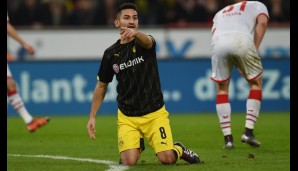 Ilkay Gündogan (Borussia Dortmund): Knapp dahinter folgt sein Teamkollege Gündogan (18,9), der somit die schwarz-gelbe Doppelsechs komplettiert. Granit Xhaka verpasste damit die Auswahl (16,3)