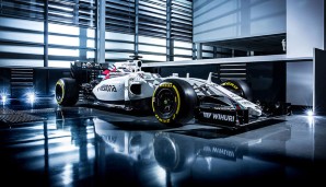 Williams setzt bei der Lackierung auf das altbekannte Martini-Farbdesgin: Der FW38 von Felipe Massa und Valtteri Bottas stahlt in weiß, geziert von blau-roten Streifen