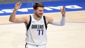 Platz 10: LUKA DONCIC - 43 Triple-Doubles in 235 Spielen - Mavericks (Stand: 31. Januar 2022)