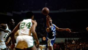 Platz 20: ELGIN BAYLOR - 25 Triple-Doubles in 846 Spielen - Lakers