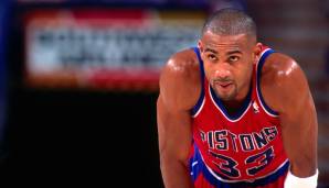 Platz 17: GRANT HILL - 29 Triple-Doubles in 1.026 Spielen - Pistons, Magic, Suns, Clippers