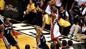 Platz 2: RAY ALLEN - 2.973 Dreier in 1.300 Spielen - Bucks, SuperSonics, Celtics, Heat