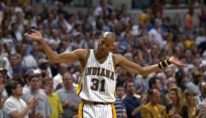 Platz 4: REGGIE MILLER - 2.560 Dreier in 1.389 Spielen - Pacers