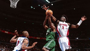 Platz 13: Ben Wallace - 2.137 Blocks in 1.088 Spielen - Bullets/Wizards, Magic, Pistons, Bulls