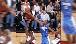 Platz 12: Marcus Camby - 2.331 Blocks in 973 Spielen - Raptors, Knicks, Nuggets, Clippers, Blazers, Rockets