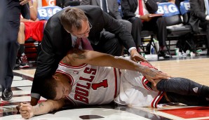 2012: Sixers (8) - Bulls (1) 4:2 - Es war der Anfang der unschönen Verletzungsmisere von Derrick Rose. Nach seinem Kreuzbandriss in Game 1 witterte Philly die Chance und siegte in sechs Spielen. In der nächsten Runde gegen die Celtics war dann Schluss