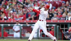 PLATZ 7 - Joey Votto: Der Kanadier ist der große Star der Cincinnati Reds. Für den First Baseman ließ das Team aus Ohio 2015 zehn weitere Jahre und 225 Millionen Dollar springen