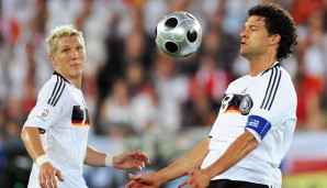 9. Platz: Michael Ballack (11 Einsätze)