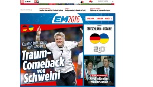 Die Bild wirft sich hingegen auf das Schweini-Comeback und hat im Kapitän den passenden Helden gefunden