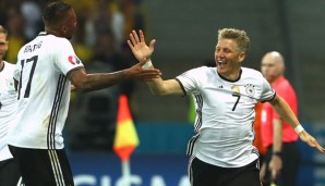 Bastian Schweinsteiger hat gegen die Ukraine getroffen