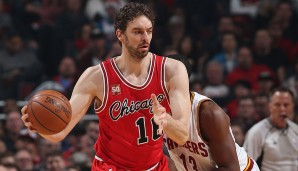 Pau Gasol wird von den Chicago Bulls zu den San Antonio Spurs wechseln und dort einen Zweijahresvertrag über 30 Mio. Dollar unterschreiben