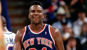 PLATZ 27: Charles Oakley (1985 - 2004) - 1.282 Spiele für die Bulls, Knicks, Raptors, Wizards und Rockets.