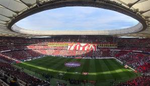 Derby-Time in Madrid bedeutet immer große Emotionen. Und wie groß die sind, machten die Fans von Atletico Madrid im Februar 2019 deutlich.