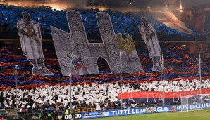 In Italien geht's auch mal martialisch zu - speziell wenn Genoa CFC und Sampdoria aufeinandertreffen