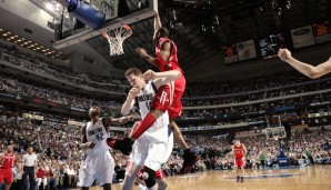 PLATZ 3: Shawn Bradley, 229 cm, u.a. Dallas Mavericks und Philadelphia 76ers: Der "Stormin' Mormon" bildete bei den Mavs und beim Nationalteam ein langes Duo mit Nowitzki - war aber vor allem dafür bekannt, dass gerne über ihn gedunkt wurde.