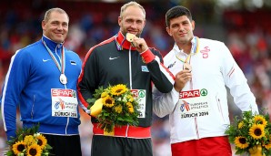 2014: Harting macht den Hattrick klar! Nach seinem Olympiasieg und seinem WM-Titel wird der Harting diesmal Europameister in Zürich