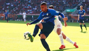 Platz 9: Leon Guwara (Darmstadt 98), 30 Einwürfe zum Gegner