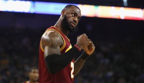 Platz 2: LeBron James, Cleveland Cavaliers (Keine Veränderung)