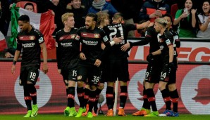 Platz 13: Bayer Leverkusen: Der Werkself gelang am letzten Spieltag ein Befreiungsschlag gegen das Überraschungsteam aus Frankfurt, nach zuletzt schwachen Leistungen in der Liga. Im Duell gegen Vorjahresfinalist Atletico dennoch klarer Außenseiter.