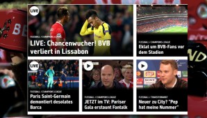 Klare Worte dagegen bei den Kollegen von "Sport1" - auch im Hinblick auf Barca. Aber dazu gleich...