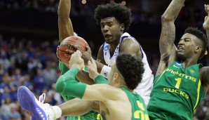 Josh Jackson (F): 16,3 Punkte, 7,4 Rebounds und 3,0 Assists für Kansas