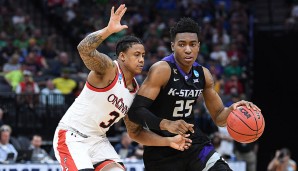 Wesley Iwundu (G): 13,0 Punkte, 6,3 Rebounds und 3,5 Assists für Kansas State