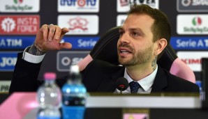 ...der gerne offizielle Pressekonferenzen in der Serie A abhält