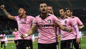 Platz 19: Ilija Nestorovski (US Palermo), Großchancen: 8, Quote: 62,5 Prozent - Tore insgesamt: 10