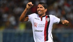 Platz 9: Marco Borriello (Cagliari), Großchancen: 3, Quote: 66,67 Prozent - Tore insgesamt: 12