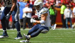 Danny Woodhead, San Diego Chargers (vs. Jaguars): Ohne Keenan Allen ist Woodhead eine gute Option als Pasfänger aus dem Backfield und schlug sich in Halbzeit zwei gegen KC besser als Melvin Gordon. Besonders stark in PPR-Leagues