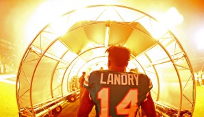 Platz 23: Jarvis Landry - Position und Style erinnern an OBJ, auch deshalb schafft es der meistgesuchte Receiver der NFL in die Top 25