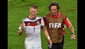 Beim Turnier in Brasilien wird Schweinsteiger endgültig zum Weltstar. Das Finale im Maracana gegen Argentinien ist seine Manifestation als Leader und Kämpfer