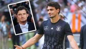 Manchmal ist es tatsächlich beängstigend. Hört auf damit, Mats Hummels und Orlando Bloom.