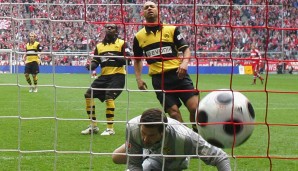 Ohne Chance blieb man in der Allianz Arena, den Schlussstrich unter die Partie zog Andreas Ottl