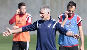 Mit Mirko Slomka, der am 17. Februar 2014 auf der HSV-Bank Platz nahm, sollte alles besser werden. Doch auch er hielt sich nur ein gutes halbes Jahr (15. September 2014)