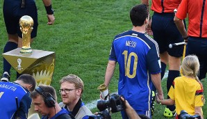 Der WM-Titel wanderte nämlich wieder nicht in die Hände von La Pulga. Eine von vielen Enttäuschungen im Nationalteam