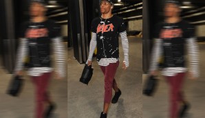 Westbrook macht vor nichts Halt. Ob Slayer der Gesamt-Look wohl gefällt?