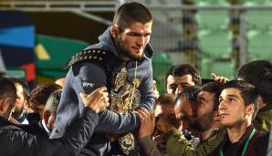 Platz 15: Khabib Nurmagomedov (MMA, Russland) - Search Score: 100 - Werbeverträge: 3,9 Millionen Dollar - Follower: 13,4 Millionen